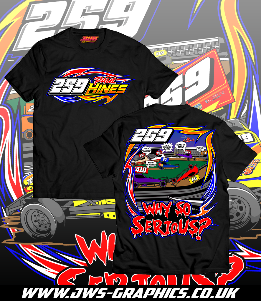 259 'Why So Serious' Range - A Quiet Night at Odsal (Adults)