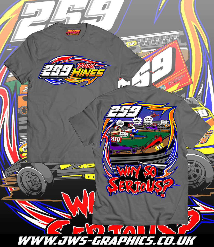 259 'Why So Serious' Range - A Quiet Night at Odsal (Adults)