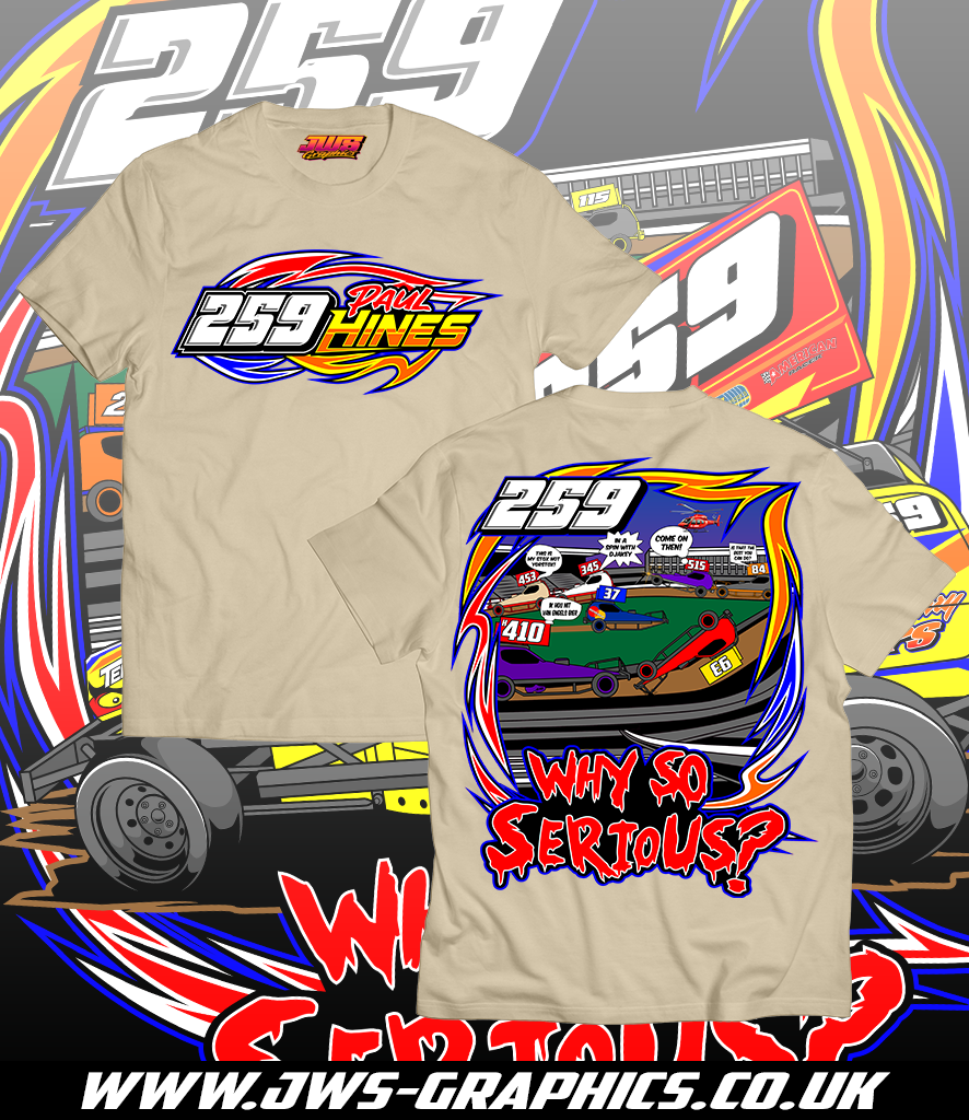 259 'Why So Serious' Range - A Quiet Night at Odsal (Adults)